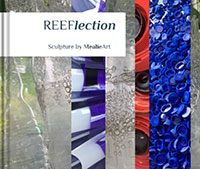 'REEFlection' Recycled Sculpture installation